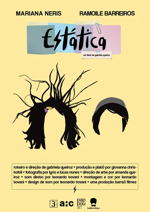 Estática постер