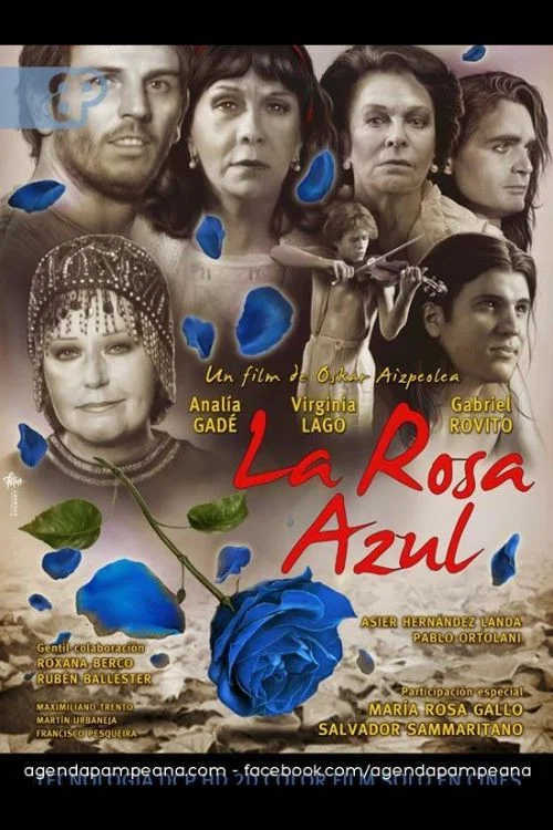La rosa azul постер