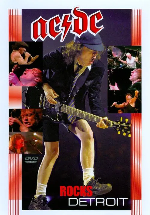 AC/DC - Rocks Detroit  (Bootleg) постер