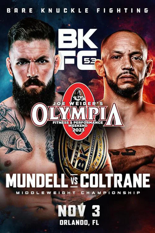 BKFC 53: Mundell vs Coltrane постер