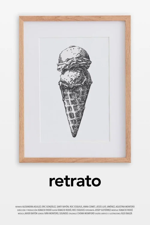 Retrato постер