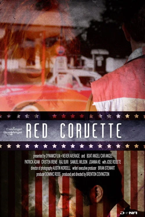 Red Corvette постер