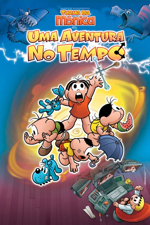 Turma da Mônica em Uma Aventura no Tempo постер