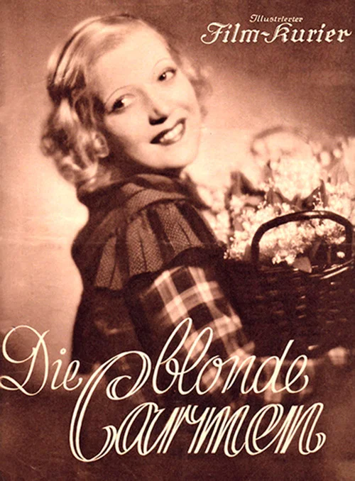 Die blonde Carmen постер