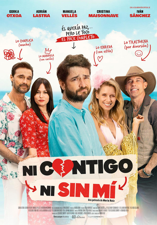 Ni contigo ni sin mí постер