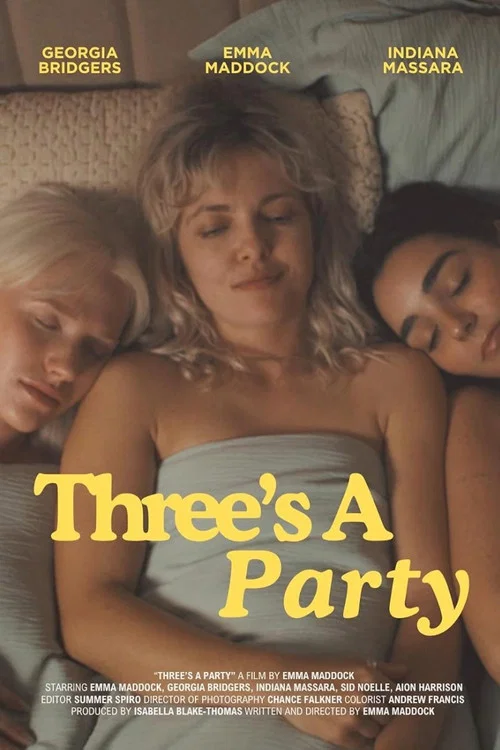 Three's A Party постер