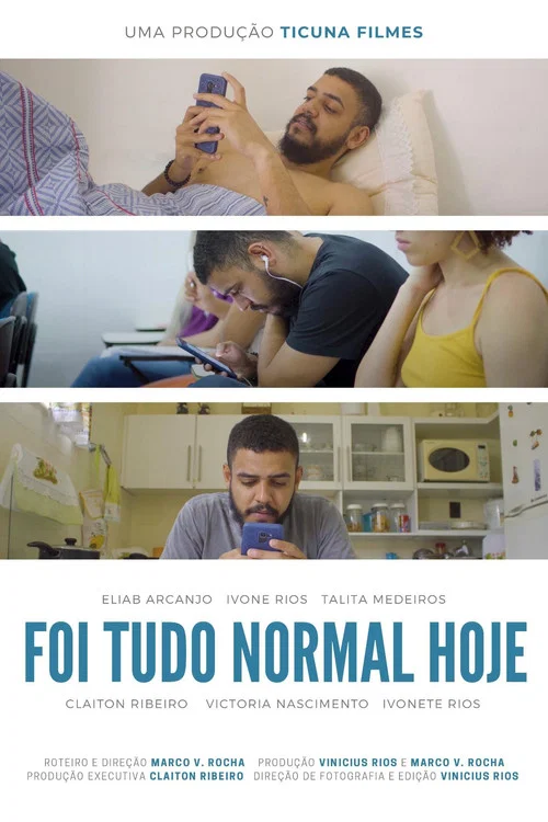 Foi tudo normal hoje постер
