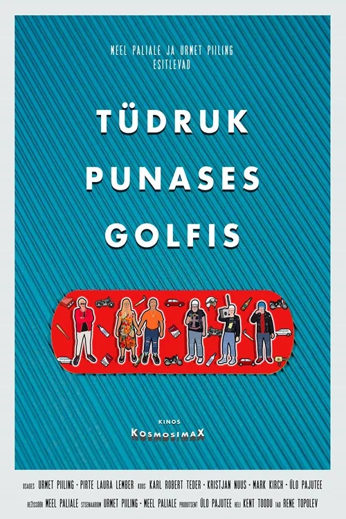 Tüdruk punases Golfis постер