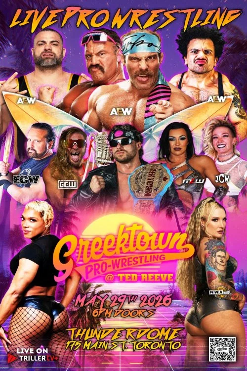 Greektown Wrestling 5.29.16 постер