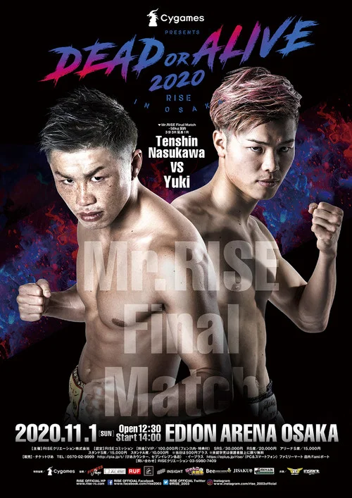 Cygames presents RISE DEAD OR ALIVE OSAKA постер