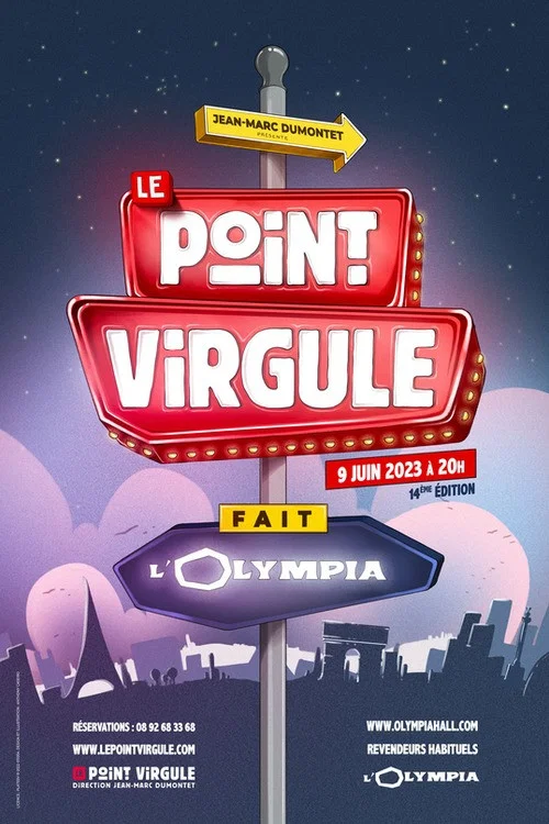 Le Point Virgule fait l'Olympia - 14e édition постер