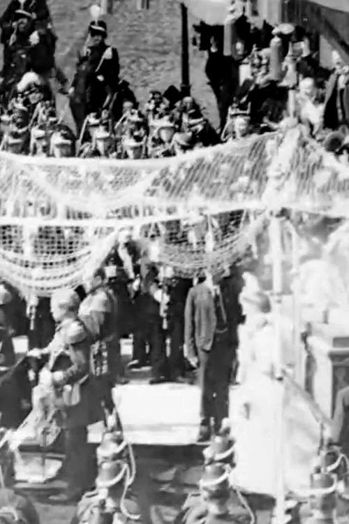 The Royal Procession from the Church after the Ceremony (Coronation of Wilhelmina) постер