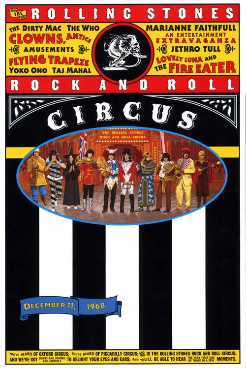 The Rolling Stones Rock and Roll Circus постер