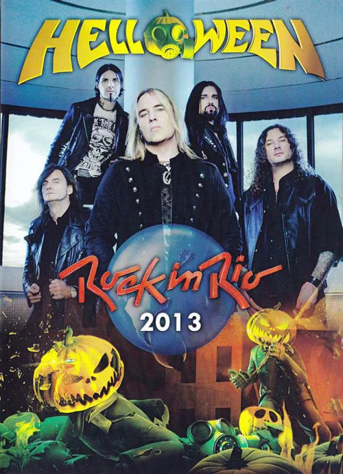 Helloween ft. Kai Hansen: Rock in Rio 2013 постер