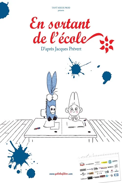 En Sortant de L'École постер