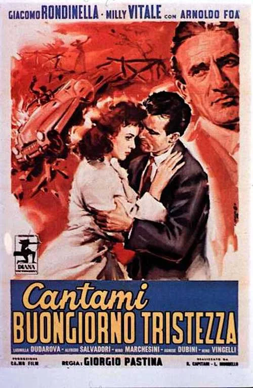 Cantami buongiorno tristezza постер