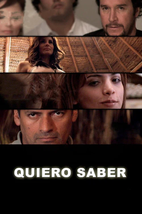 Quiero saber постер