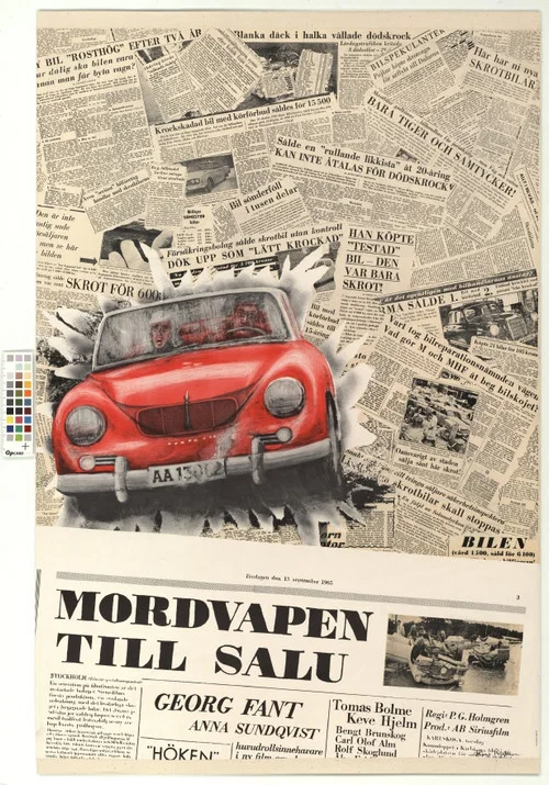 Mordvapen till salu постер