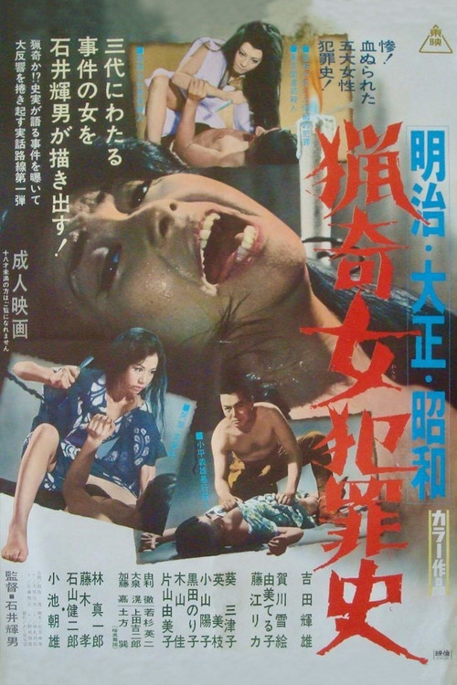 明治・大正・昭和　猟奇女犯罪史 постер