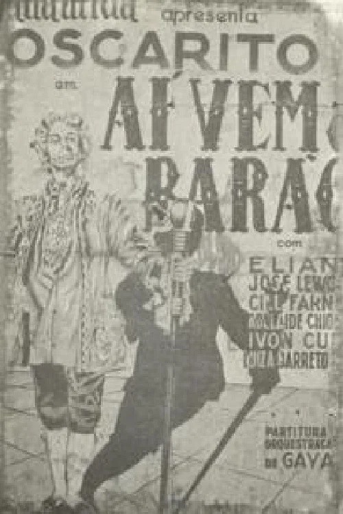 Aí Vem o Barão постер