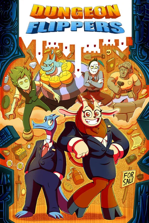 Dungeon Flippers постер