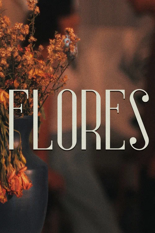 Flores постер