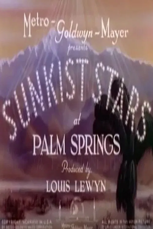 Sunkist Stars at Palm Springs постер