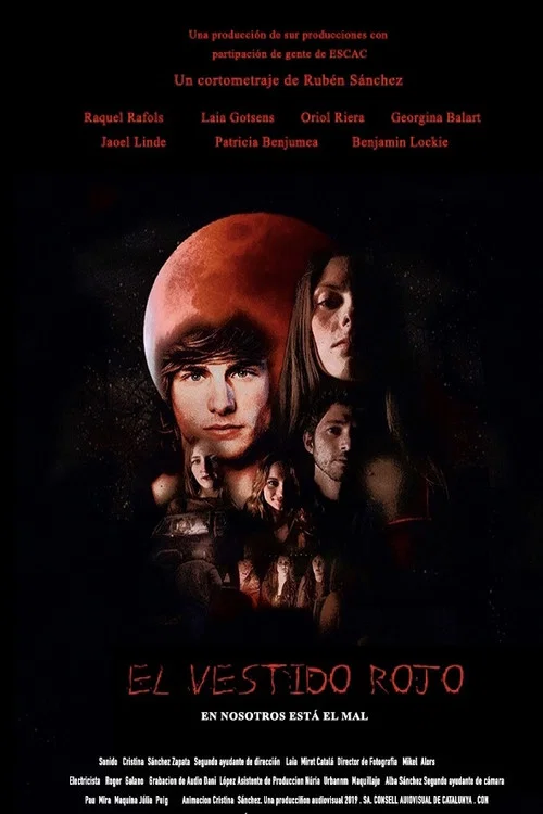 El vestido Rojo постер