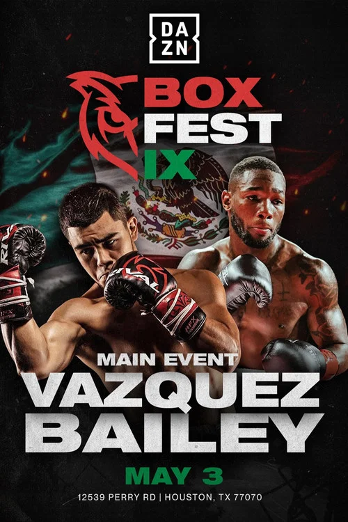 Edward Vazquez vs. Daniel Bailey постер
