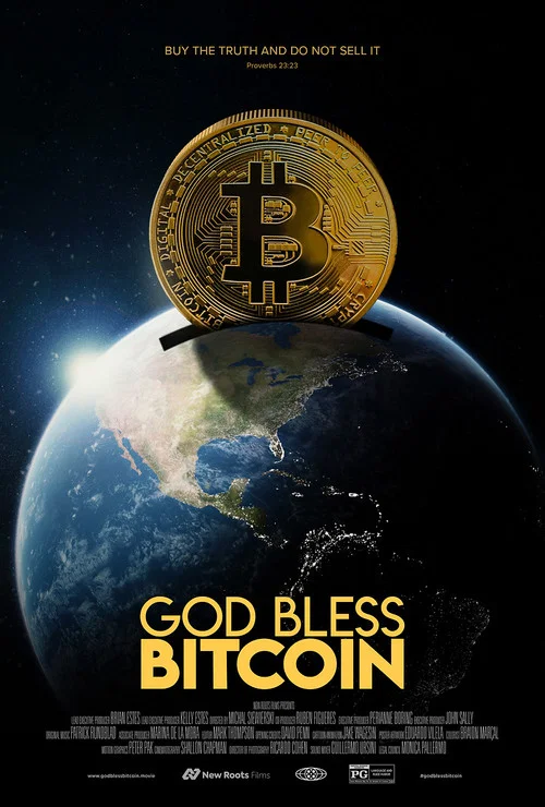 God Bless Bitcoin постер