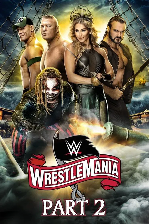 WWE WrestleMania 36: Part 2 постер