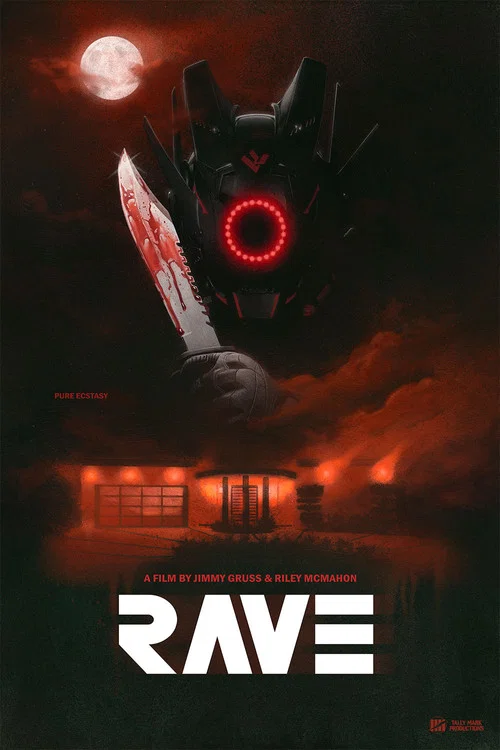 Rave постер