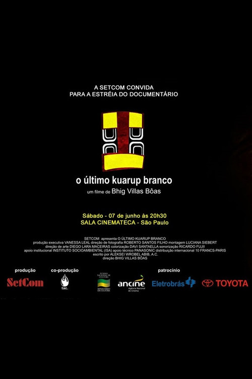 O Último Kuarup Branco постер