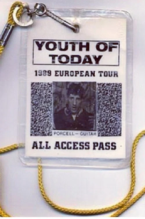 Youth of Today - European Tour Documentary from 1989 постер
