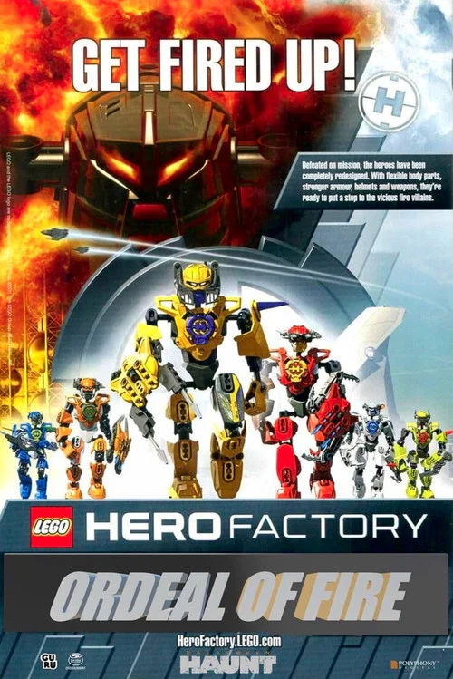 LEGO Hero Factory: Ordeal of Fire постер