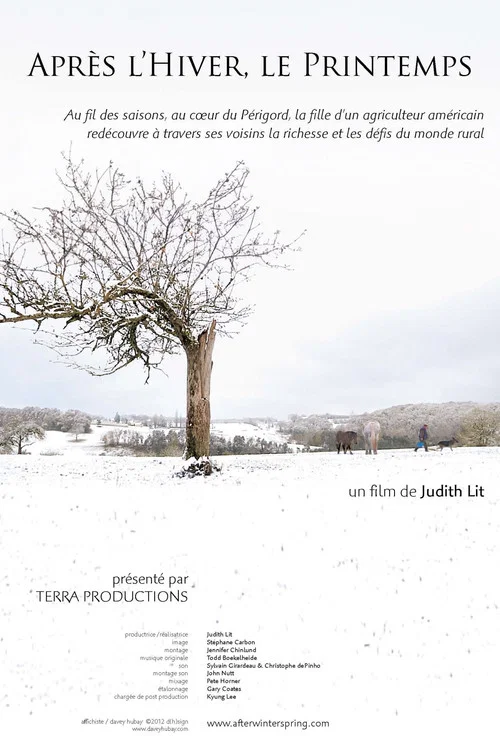 Après l'hiver, le printemps постер