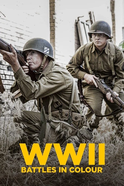 WWII Battles in Color постер