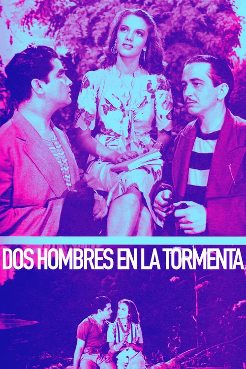 Dos hombres en la tormenta постер
