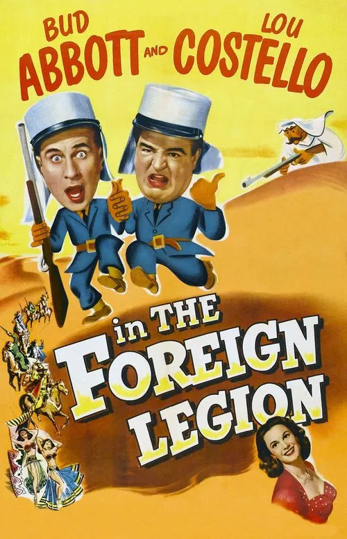 Bud Abbott and Lou Costello in the Foreign Legion постер