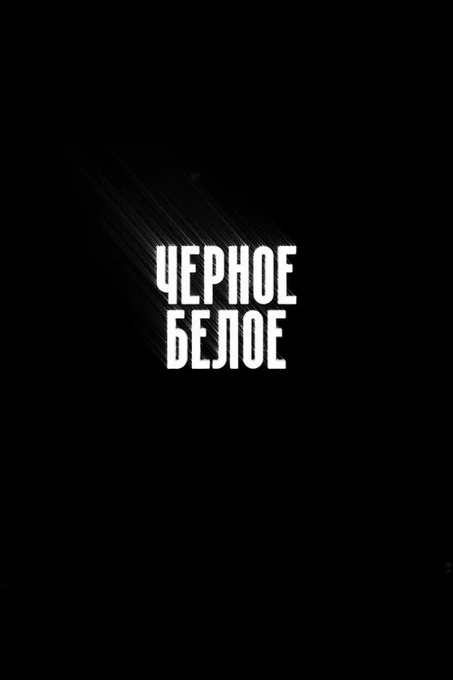 Чёрное/Белое постер