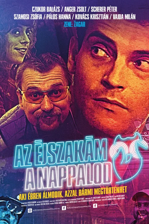 Az éjszakám a nappalod постер
