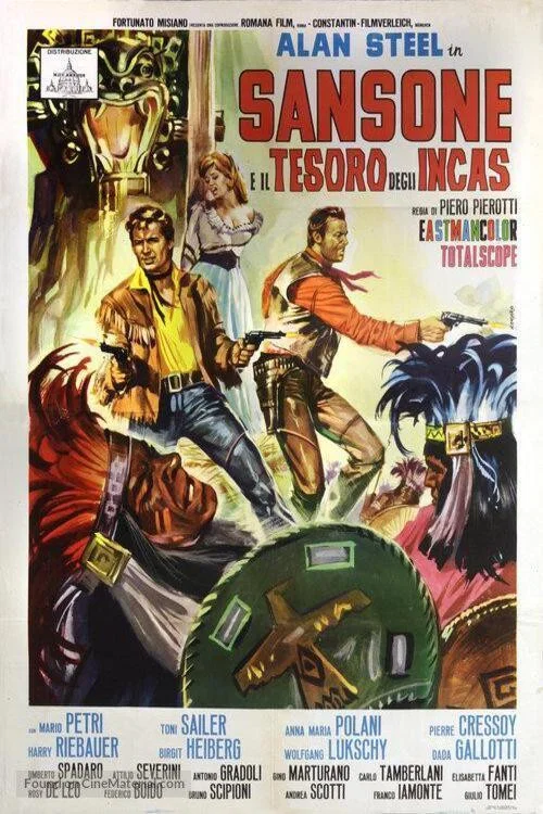 Sansone e il tesoro degli Incas постер