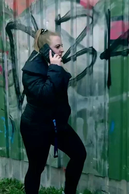 Flicka söker hund постер