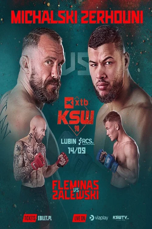 KSW 98: Paczuski vs. Zerhouni постер
