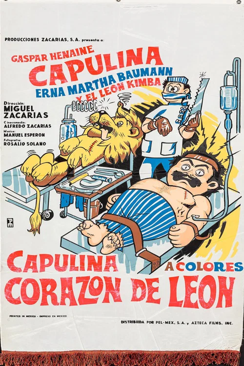 Capulina Corazón de León постер