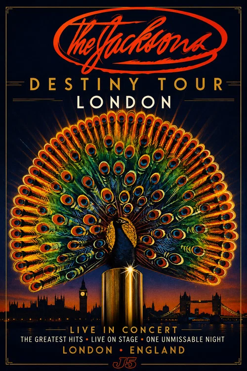 The Jacksons Live Destiny Tour - London постер