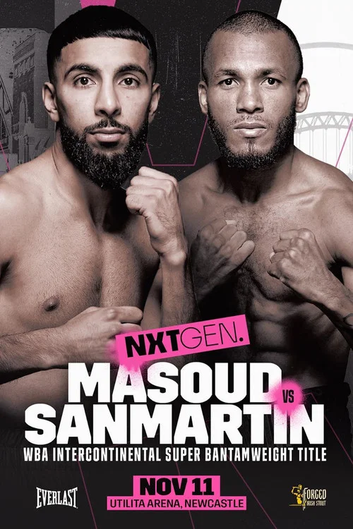 Shabaz Masoud vs. Jose Sanmartin постер
