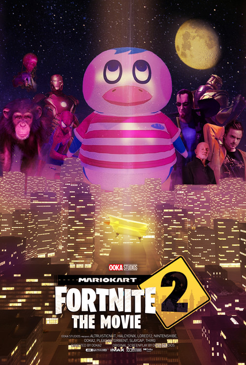 Fortnite The Movie 2: Mario Kart постер