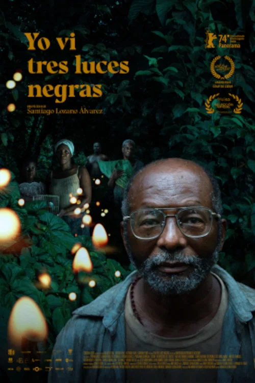 Yo vi tres luces negras постер