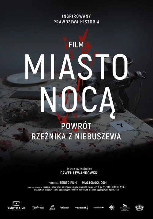 Miasto nocą постер